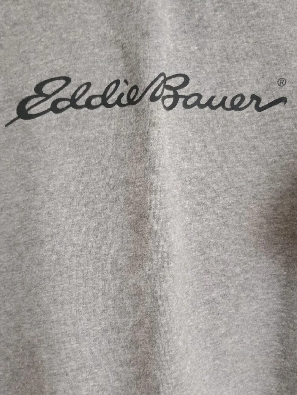 Eddie Bauer Gray Crewneck Sweatshirt with Script Logo - Picture 2 of 6